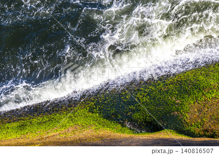 Tropical Urca Red Beach Rocks Water Rio de Janeiro Brazil. 140816507