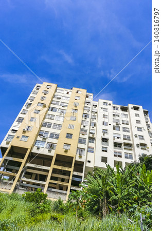 Rio de Janeiro Brazil Santa Teresa Cityscape Buildings Skyline Panorama. Rio de Janeiro Brazil Santa Teresa Cityscape Buildings Skyline Panorama. 140816797