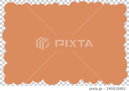terracotta fluffy frame terracotta fluffy frame 140818902