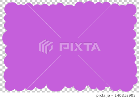 Lilac fluffy frame Lilac fluffy frame 140818905