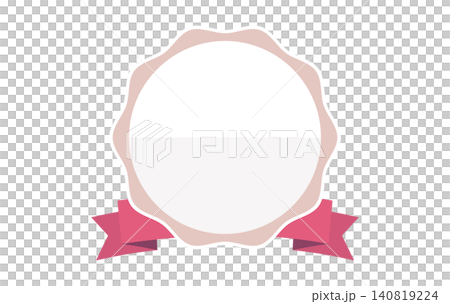 A laurel wreath frame and pink ribbon emblem (without text) that complements feminine designs. (2) A laurel wreath frame and pink ribbon emblem (without text) that complements feminine designs. (2) 140819224