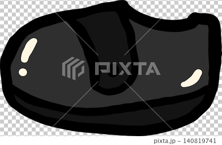 Baby Shoe black shoe Illustration Baby Shoe black shoe Illustration 140819741