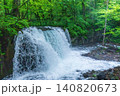 銚子大滝の荒々しい流れ 140820673