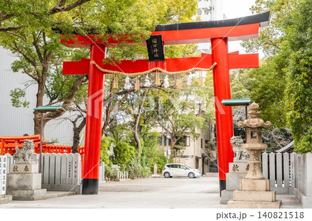 堺市 開口神社(あぐちじんじゃ)通称:大寺さん 鳥居(堺豪商会合衆の会所) 堺市 開口神社(あぐちじんじゃ)通称:大寺さん 鳥居(堺豪商会合衆の会所) 140821518