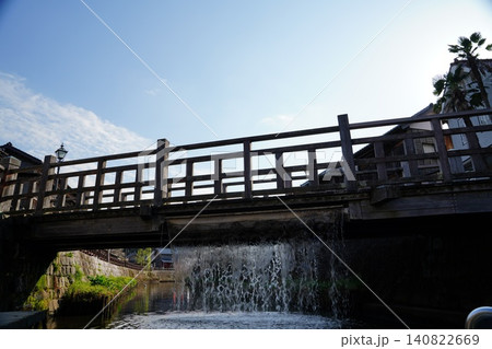 水郷の街 千葉県佐原 小野川舟遊び 水郷の街 千葉県佐原 小野川舟遊び 140822669