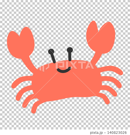 かわいいカニのイラスト かわいいカニのイラスト 140823026