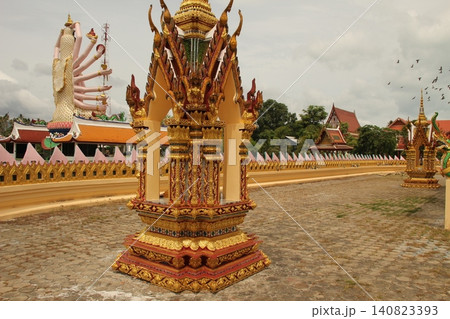 Statue in a Buddhist temple 140823393