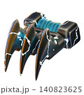 Thunder Claws 3D Render Icon, Fantasy Weapon Illustration Thunder Claws 3D Render Icon, Fantasy Weapon Illustration 140823625