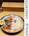 九段下 二階堂 ヨダレ鶏の冷やし豆乳麺 縦構図 140824070