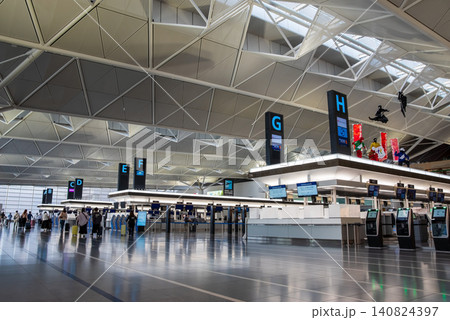 《中部国際空港セントレア》国際線出発ロビー 《中部国際空港セントレア》国際線出発ロビー 140824397
