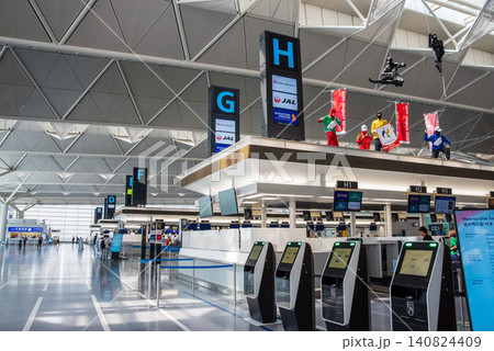 《中部国際空港セントレア》国際線出発ロビー 《中部国際空港セントレア》国際線出発ロビー 140824409