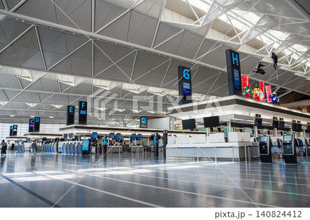 《中部国際空港セントレア》国際線出発ロビー 《中部国際空港セントレア》国際線出発ロビー 140824412