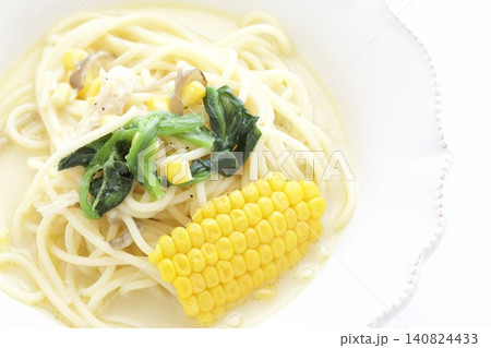 コーンクリームパスタ コーンクリームパスタ 140824433