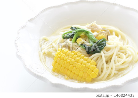 コーンクリームパスタ コーンクリームパスタ 140824435