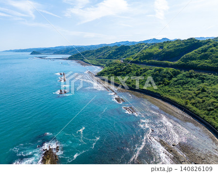 日南海岸(堀切峠付近・宮崎県日南市) 日南海岸(堀切峠付近・宮崎県日南市) 140826109