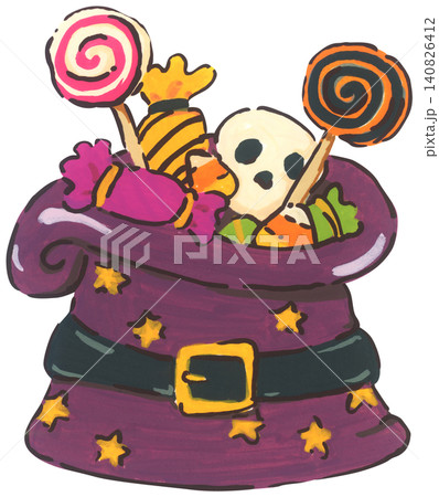 Halloween Candy Illustration 140826412