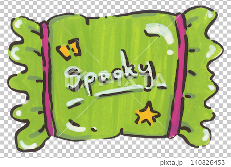 Halloween Candy Illustration 140826453