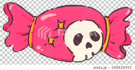 Halloween Candy Illustration 140826455
