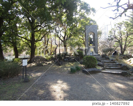 東京都の日比谷公園の癒される風景 東京都の日比谷公園の癒される風景 140827892