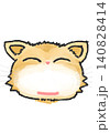 イラスト　猫の顔 140828414