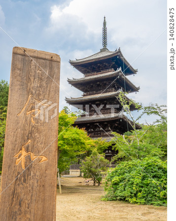 初夏の仁和寺にて 140828475