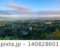 タッチュンから眺める伊江島の風景 140828601