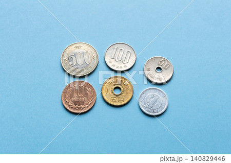小銭　日本の硬貨 140829446