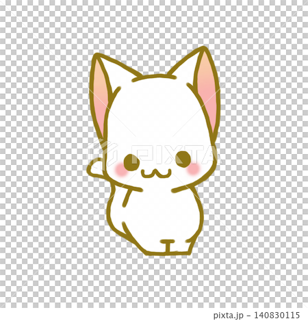 White cat White cat 140830115
