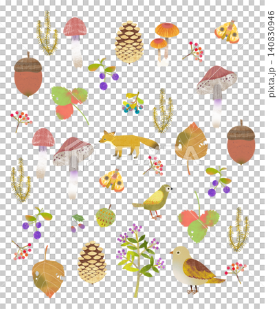 Forest material Forest material 140830946