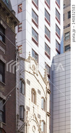 The diverse architecture of New York City, USA. 140832583