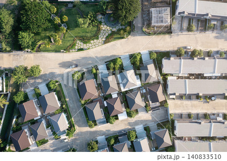 Aerial View of Housing Development Aerial View of Housing Development 140833510
