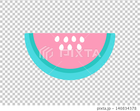 Illustration of a cut watermelon Illustration of a cut watermelon 140834378
