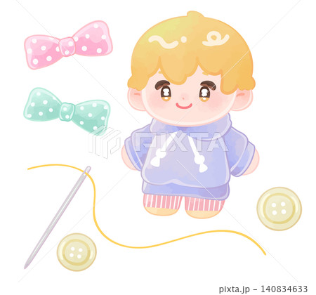 推し活のキャラクターぬいぐるみとハンドメイド 推し活のキャラクターぬいぐるみとハンドメイド 140834633