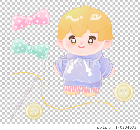 推し活のキャラクターぬいぐるみとハンドメイド 推し活のキャラクターぬいぐるみとハンドメイド 140834633