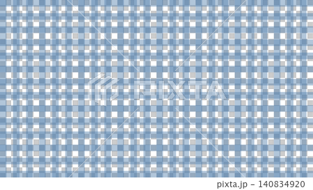 Gingham check pattern background material (blue) small 140834920