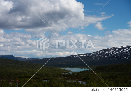 Stunning Norwegian natural landscape of fjords and deep valleys Stunning Norwegian natural landscape of fjords and deep valleys 140835095