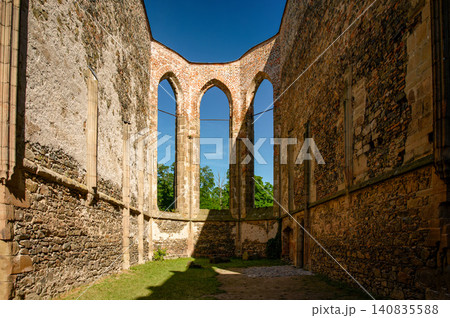 Beautiful old Rosa coeli monastery - Dolni Kounice - Czech Republic. The Baroque residence is a protected cultural monument. Beautiful old Rosa coeli monastery - Dolni Kounice - Czech Republic. The Baroque residence is a protected cultural monument. 140835588