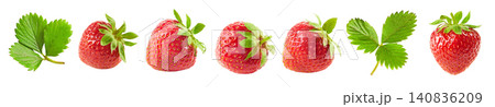 fresh red strawberries 140836209