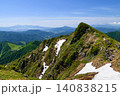 【谷川岳】夏山の絶景・残雪とトマの耳|日本百名山 【谷川岳】夏山の絶景・残雪とトマの耳|日本百名山 140838215