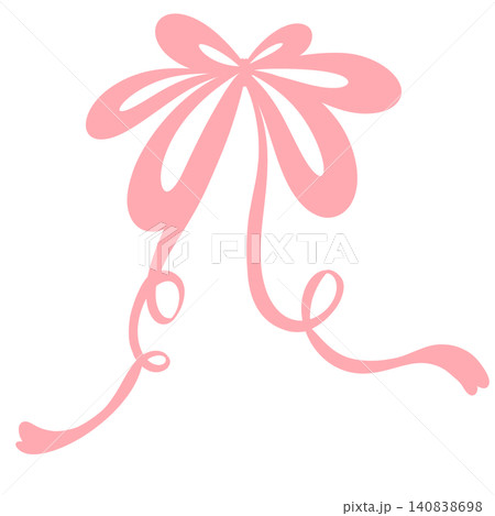 pink ribbon bow pink ribbon bow 140838698