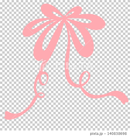 pink ribbon bow pink ribbon bow 140838698
