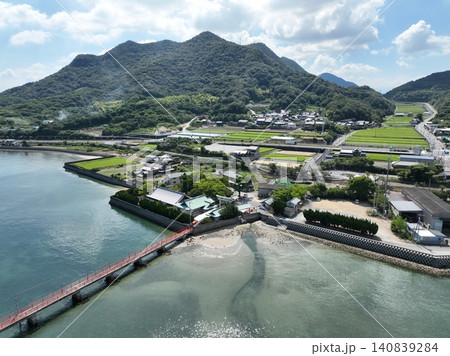 瀬戸内海に浮かぶ年2日間限定の津嶋神社映像 香川県三豊市 瀬戸内海に浮かぶ年2日間限定の津嶋神社映像 香川県三豊市 140839284