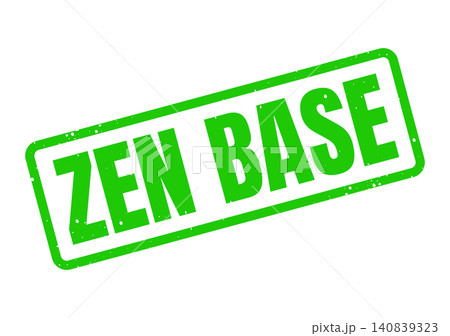 Grunge green rubber stamp mark establishing a calm and foundational core Grunge green rubber stamp mark establishing a calm and foundational core 140839323