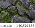 苔むした石垣 140839488