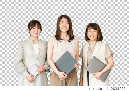 Businesswoman, designer, working woman with laptop in casual clothes (dress code not required) Businesswoman, designer, working woman with laptop in casual clothes (dress code not required) 140839631