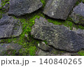 苔むした石垣 140840265