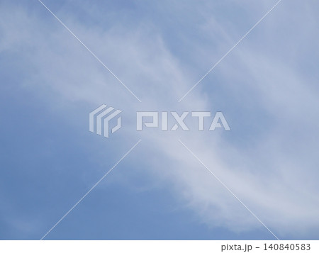 Altocumulus cloud on beautiful blue sky , Fluffy clouds formations at tropical zone 140840583