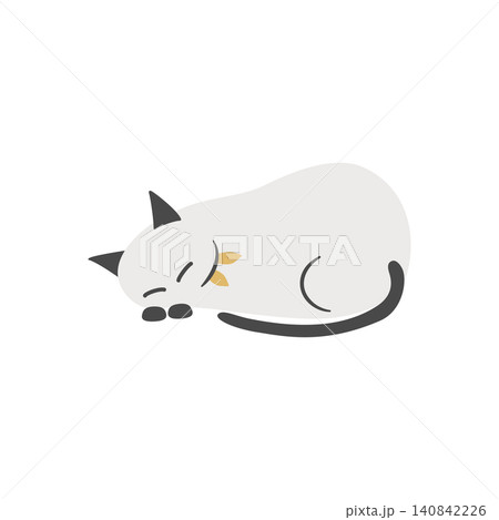 寝ている猫 寝ている猫 140842226