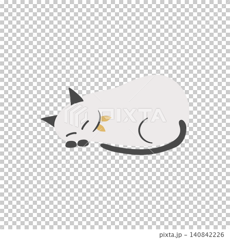 寝ている猫 寝ている猫 140842226