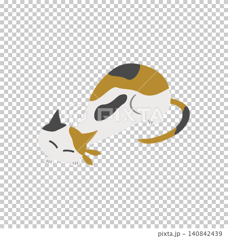 A cat lying down A cat lying down 140842439